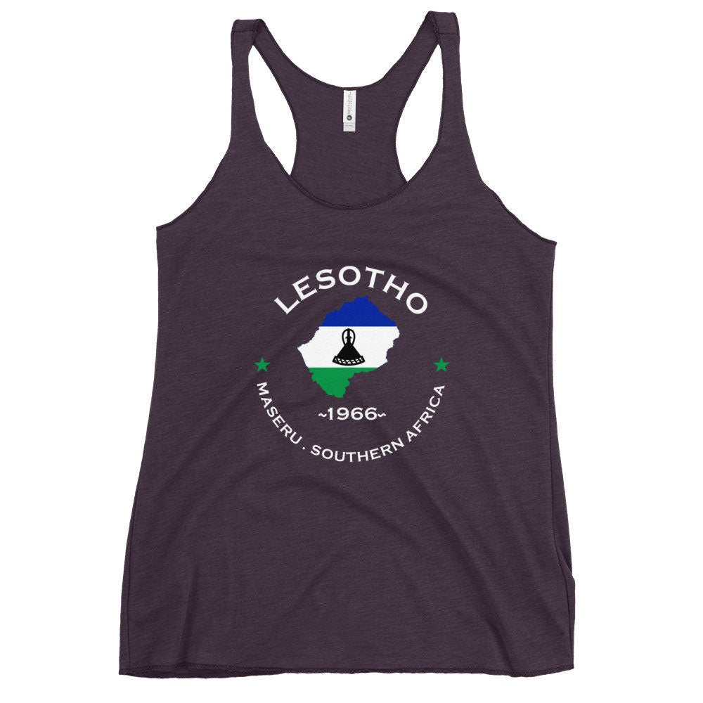 Lesotho Women&#39;s Racerback Tank