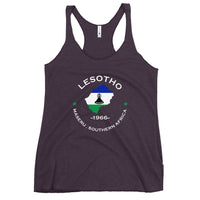 Lesotho Women&#39;s Racerback Tank