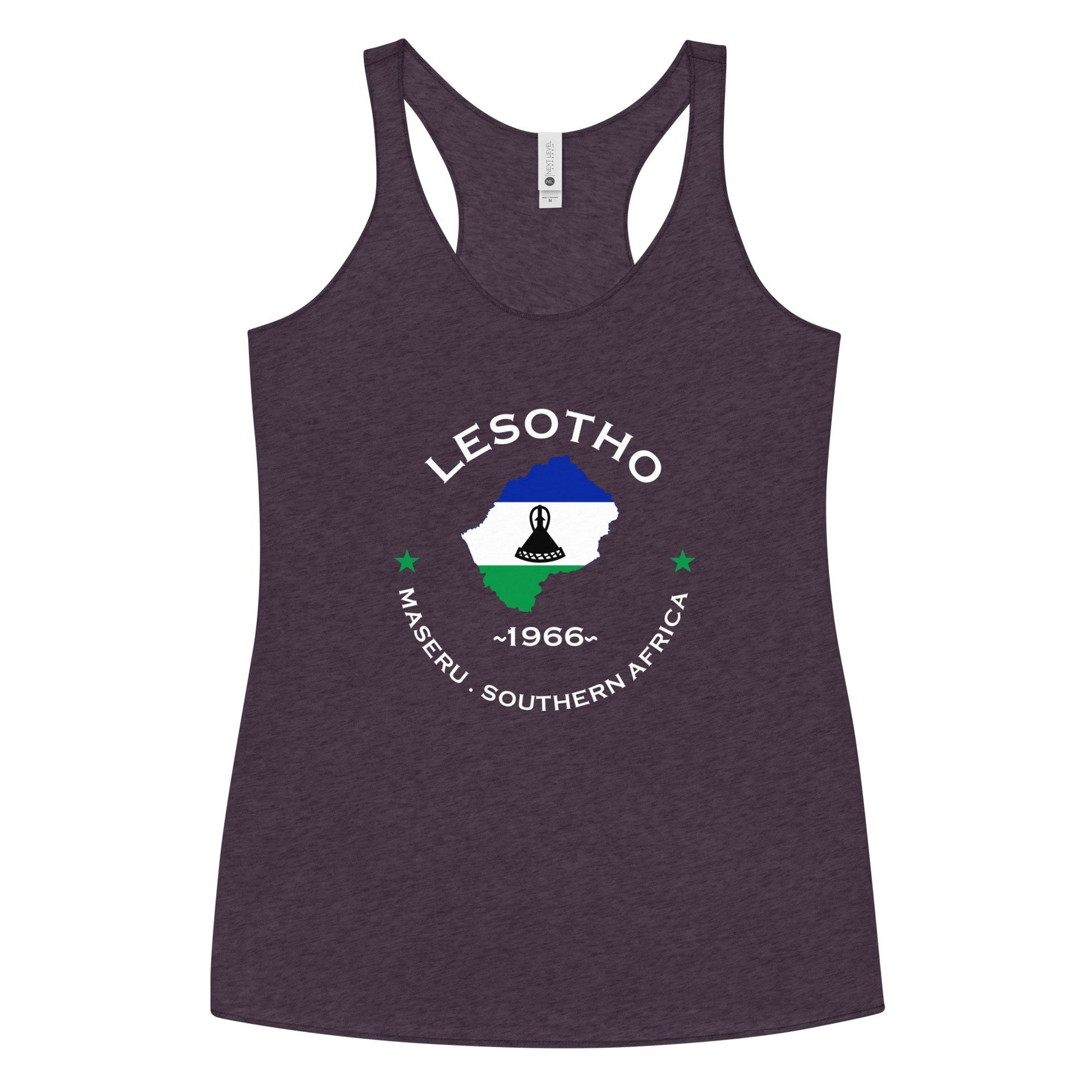 Lesotho Women&#39;s Racerback Tank