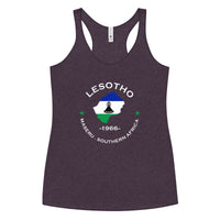 Lesotho Women&#39;s Racerback Tank
