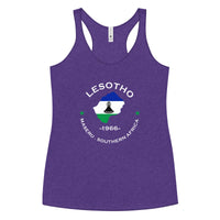 Lesotho Women&#39;s Racerback Tank