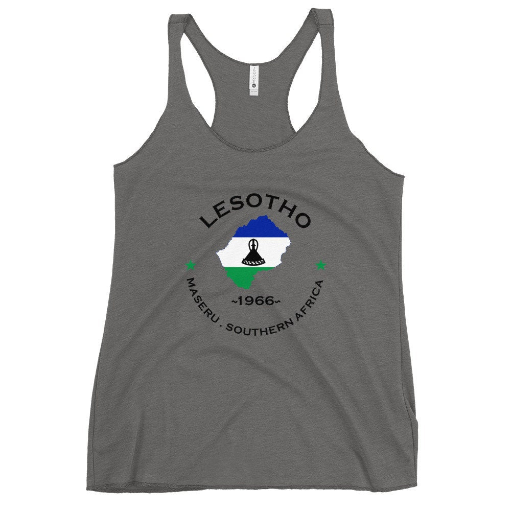 Lesotho Women&#39;s Racerback Tank