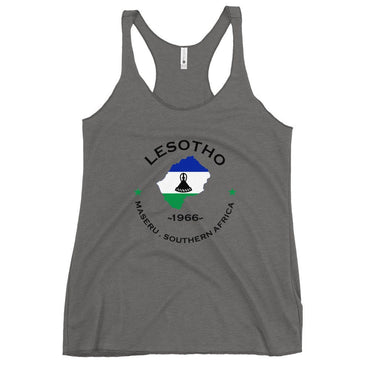 Lesotho Women&#39;s Racerback Tank