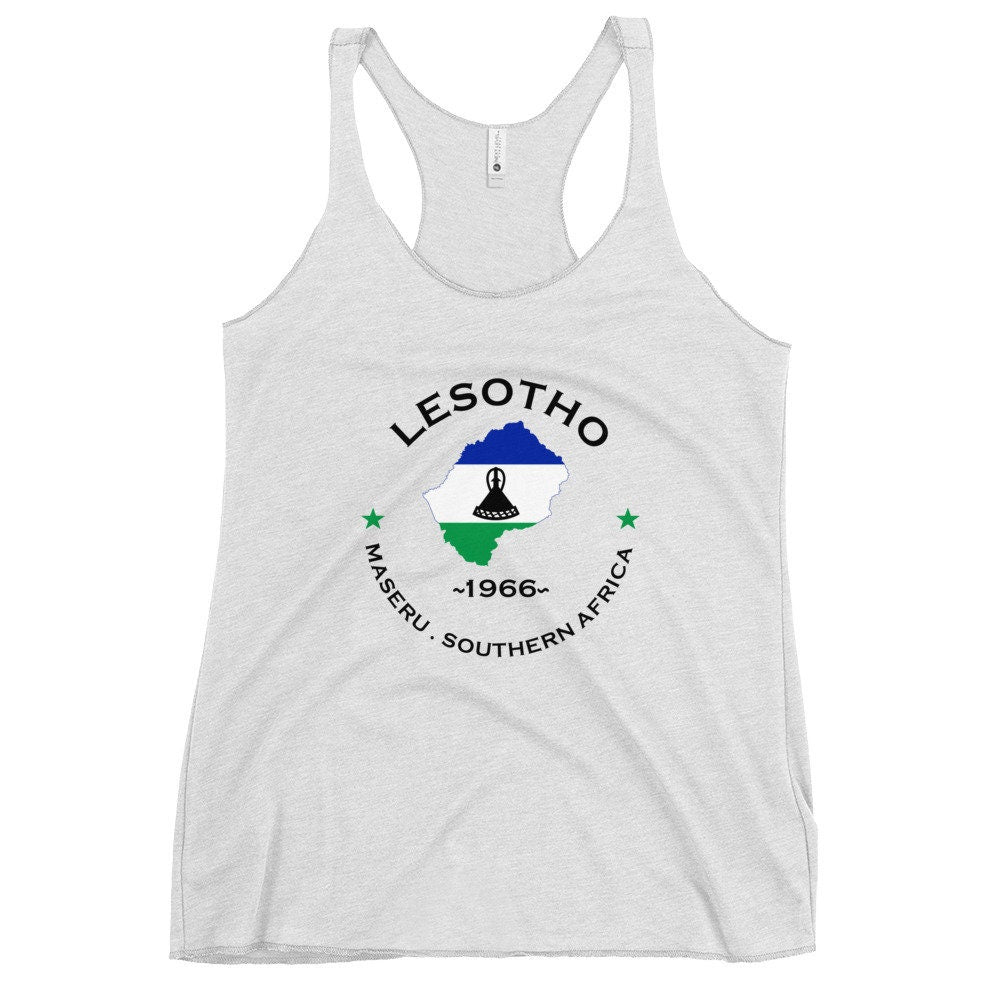 Lesotho Women&#39;s Racerback Tank