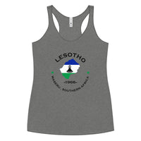 Lesotho Women&#39;s Racerback Tank