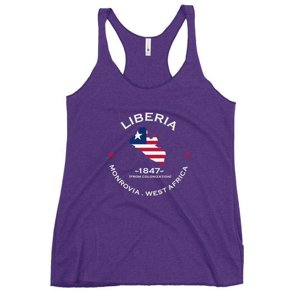 Liberian Women&#39;s Racerback Tank