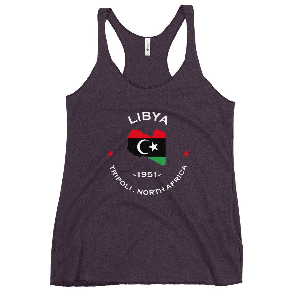 Libyan Women&#39;s Racerback Tank