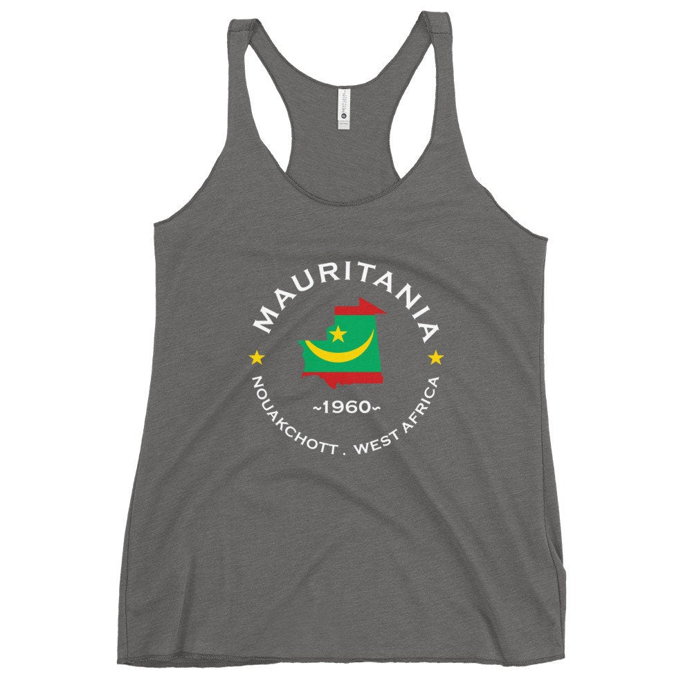 Mauritania Women&#39;s Racerback Tank