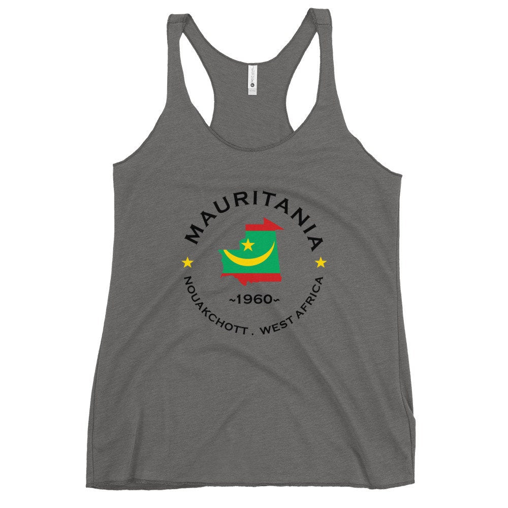Mauritania Women&#39;s Racerback Tank