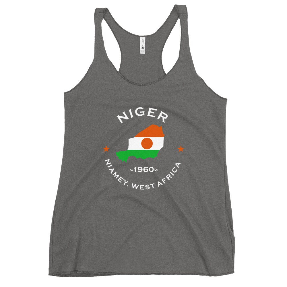 Nigerien Women&#39;s Racerback Tank