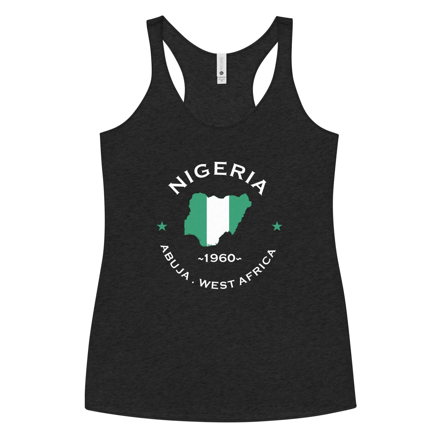 Nigerian  Women&#39;s Racerback Tank