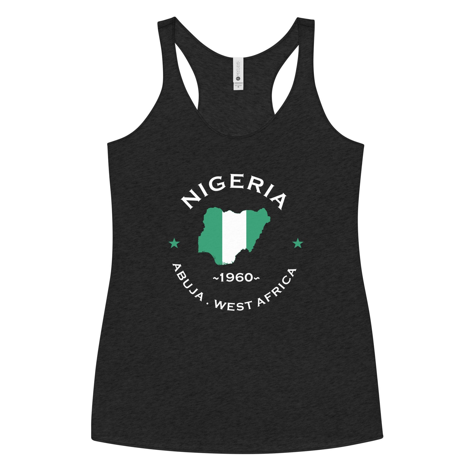 Nigerian  Women&#39;s Racerback Tank