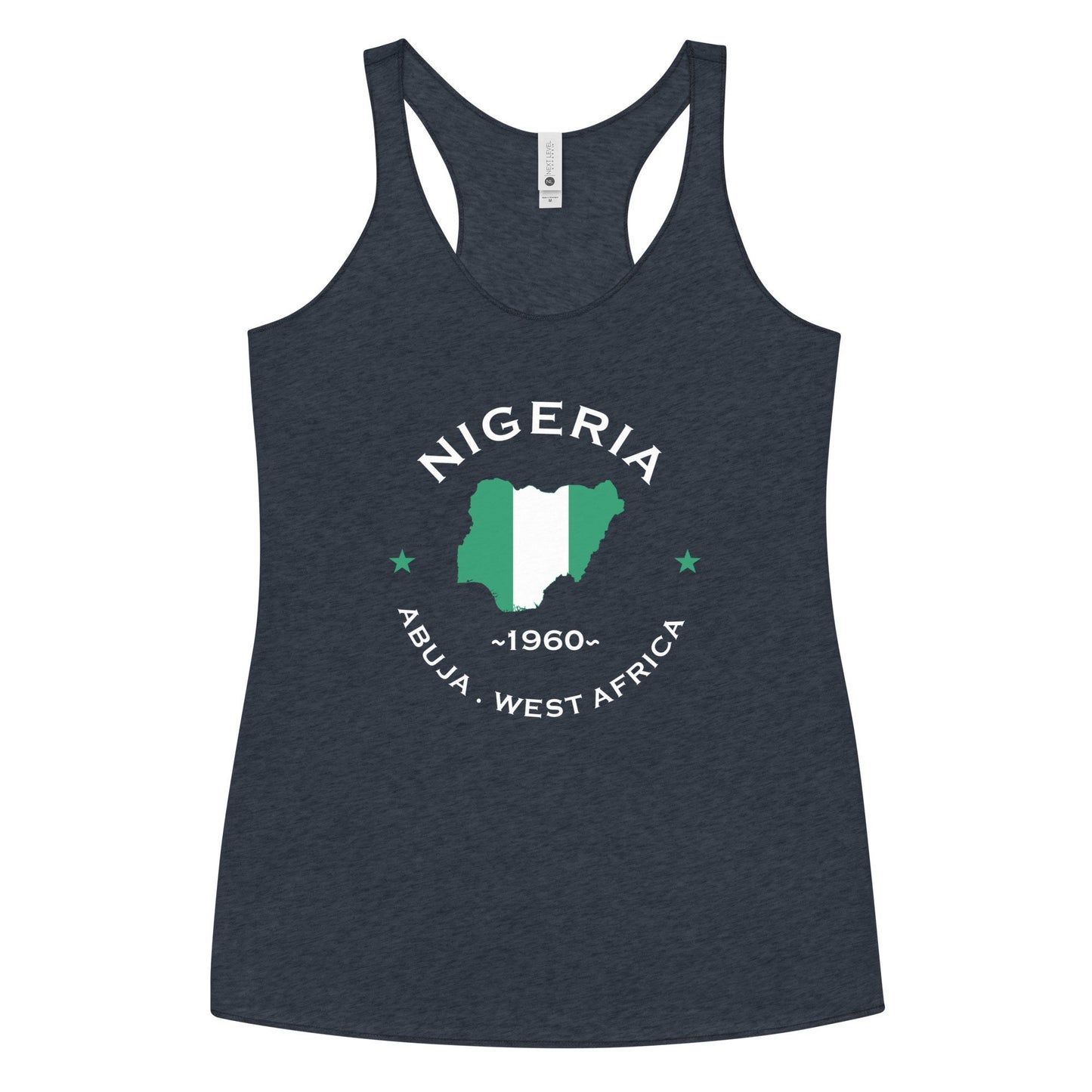 Nigerian  Women&#39;s Racerback Tank