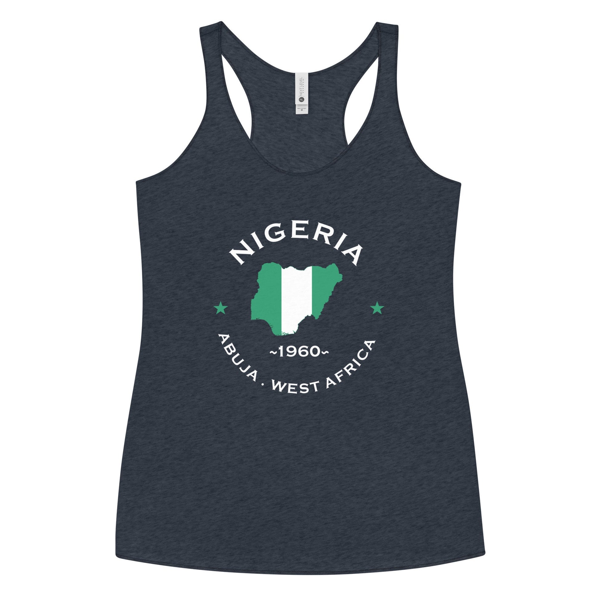 Nigerian  Women&#39;s Racerback Tank