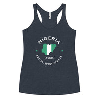 Nigerian  Women&#39;s Racerback Tank