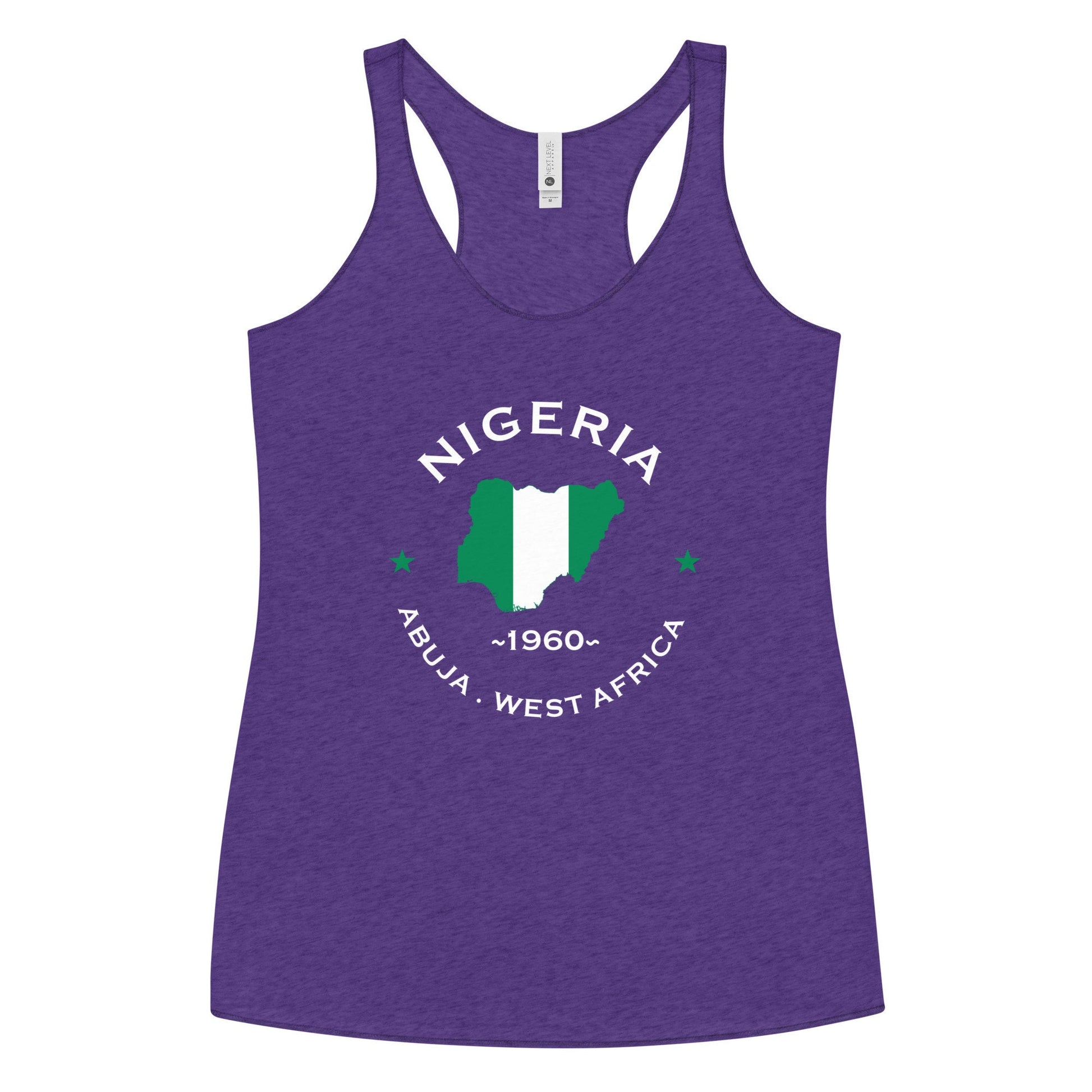 Nigerian  Women&#39;s Racerback Tank