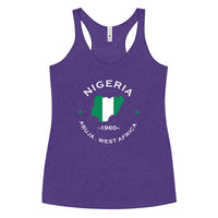 Nigerian  Women&#39;s Racerback Tank