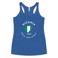 Nigerian  Women&#39;s Racerback Tank
