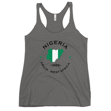 Nigerian Women&#39;s Racerback Tank