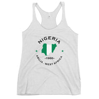 Nigerian Women&#39;s Racerback Tank