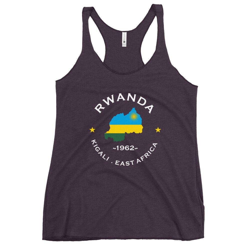 Rwandan Women&#39;s Racerback Tank