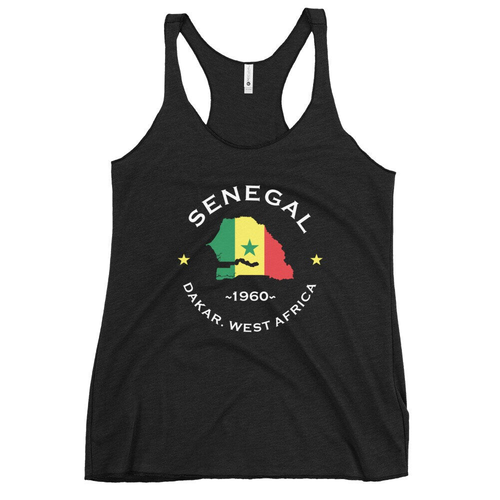 Senegalese Women&#39;s Racerback Tank