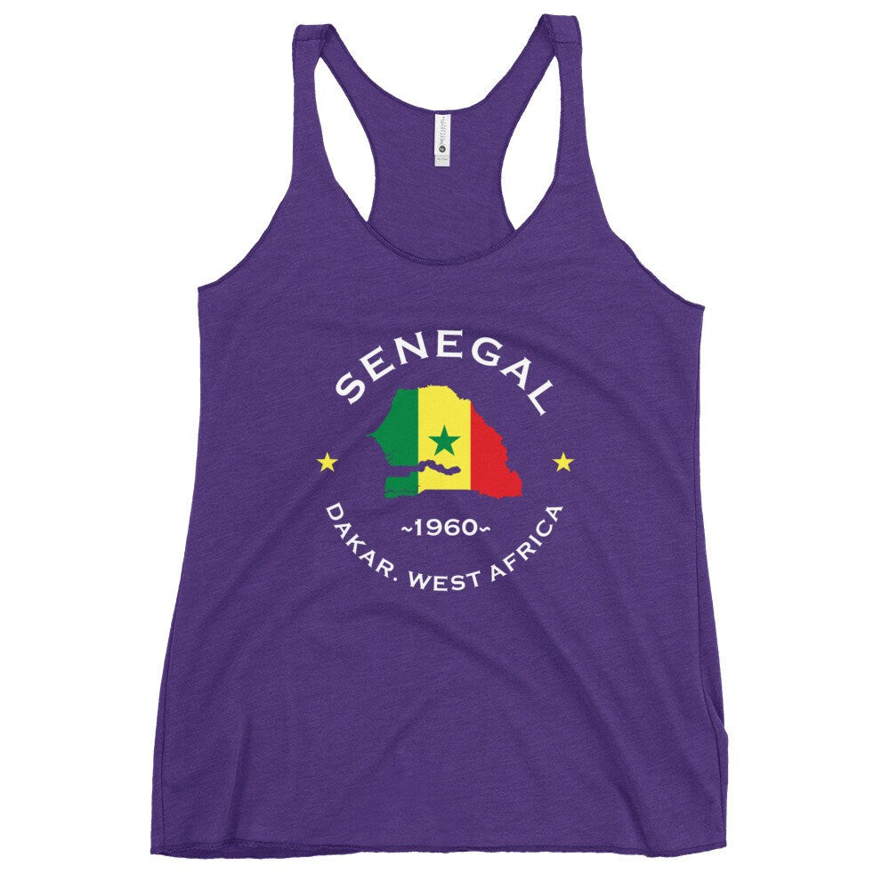 Senegalese Women&#39;s Racerback Tank