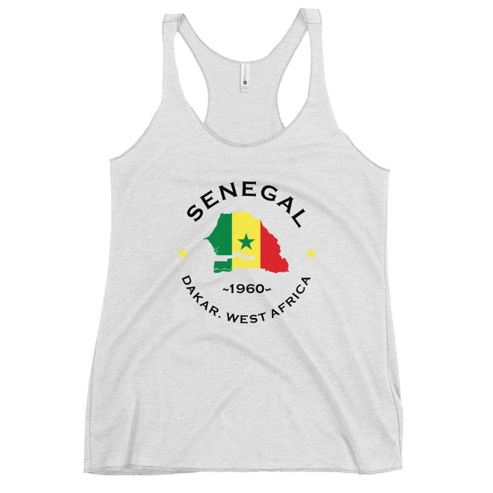 Senegalese Women&#39;s Racerback Tank