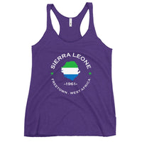 Sierra Leonean Women&#39;s Racerback Tank
