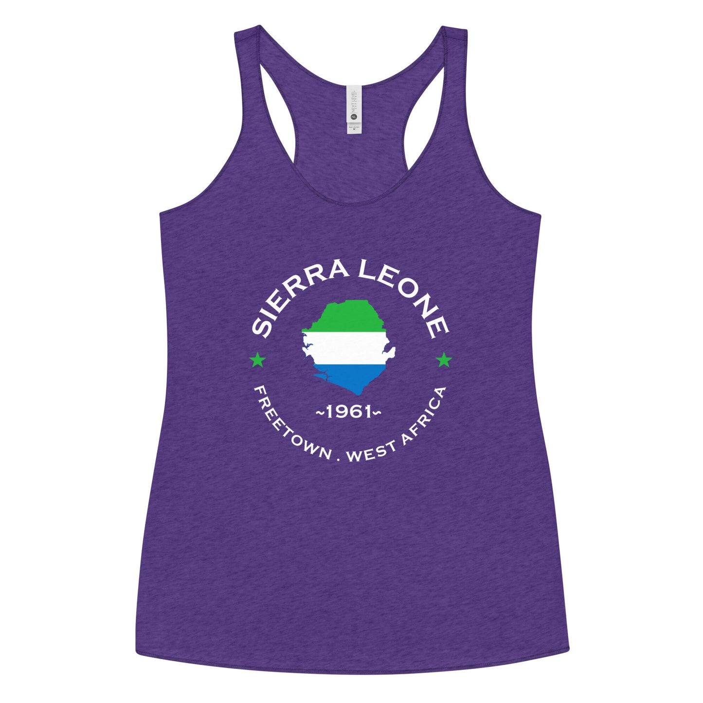 Sierra Leonean Women&#39;s Racerback Tank