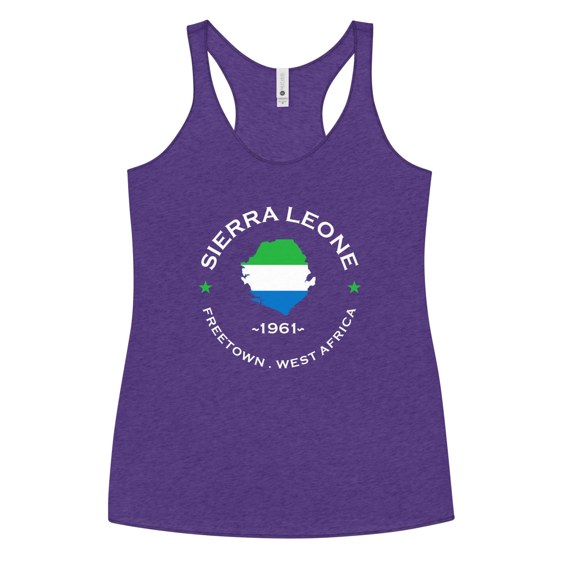 Sierra Leonean Women&#39;s Racerback Tank