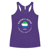 Sierra Leonean Women&#39;s Racerback Tank