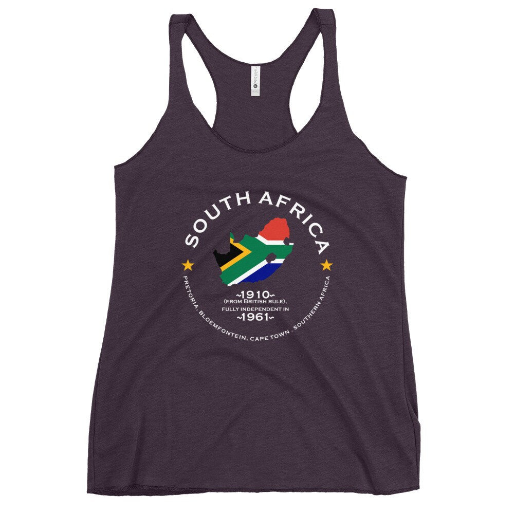 South African Women&#39;s Racerback Tank