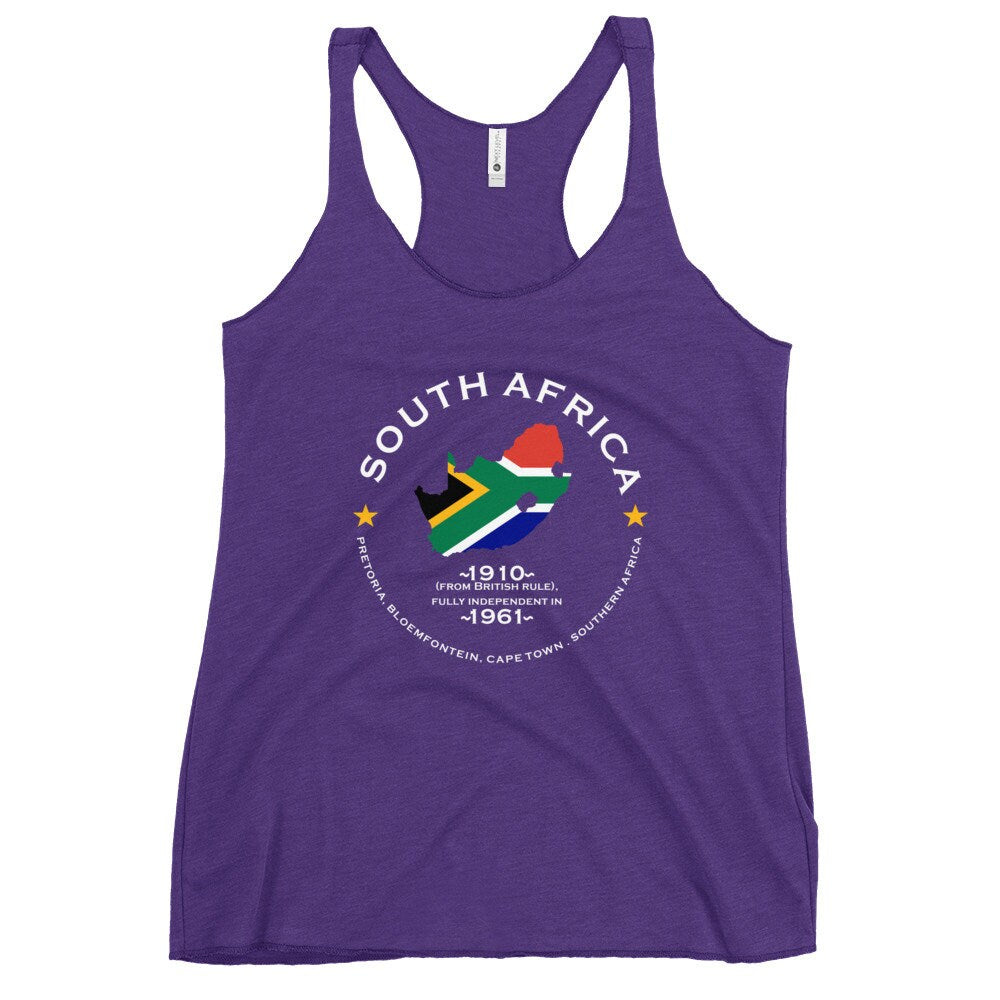 South African Women&#39;s Racerback Tank