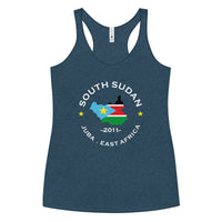 South Sudanese Women&#39;s Racerback Tank