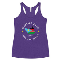 South Sudanese Women&#39;s Racerback Tank