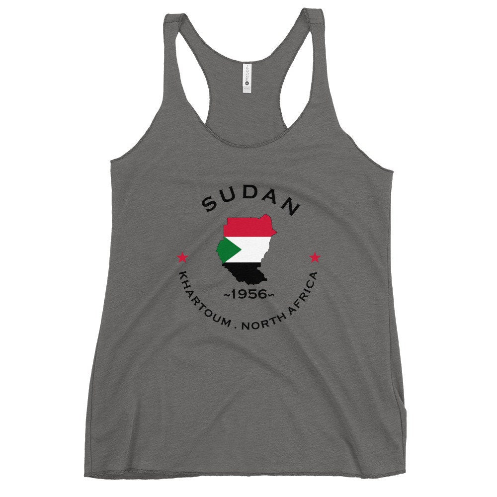 Sudanese Women&#39;s Racerback Tank
