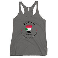 Sudanese Women&#39;s Racerback Tank