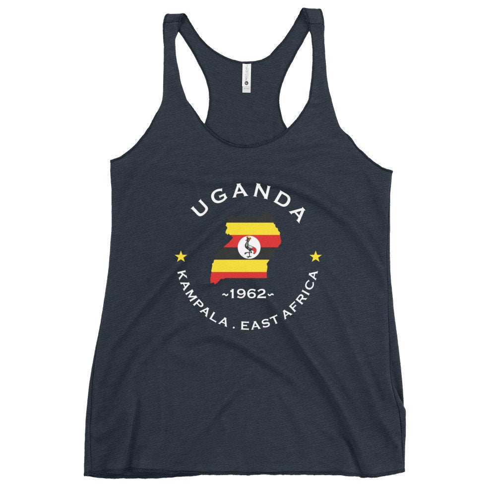 Ugandan Women&#39;s Racerback Tank