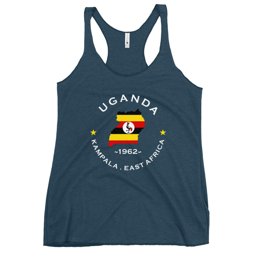 Ugandan Women&#39;s Racerback Tank
