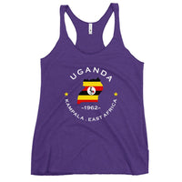 Ugandan Women&#39;s Racerback Tank