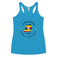Ugandan Women&#39;s Racerback Tank