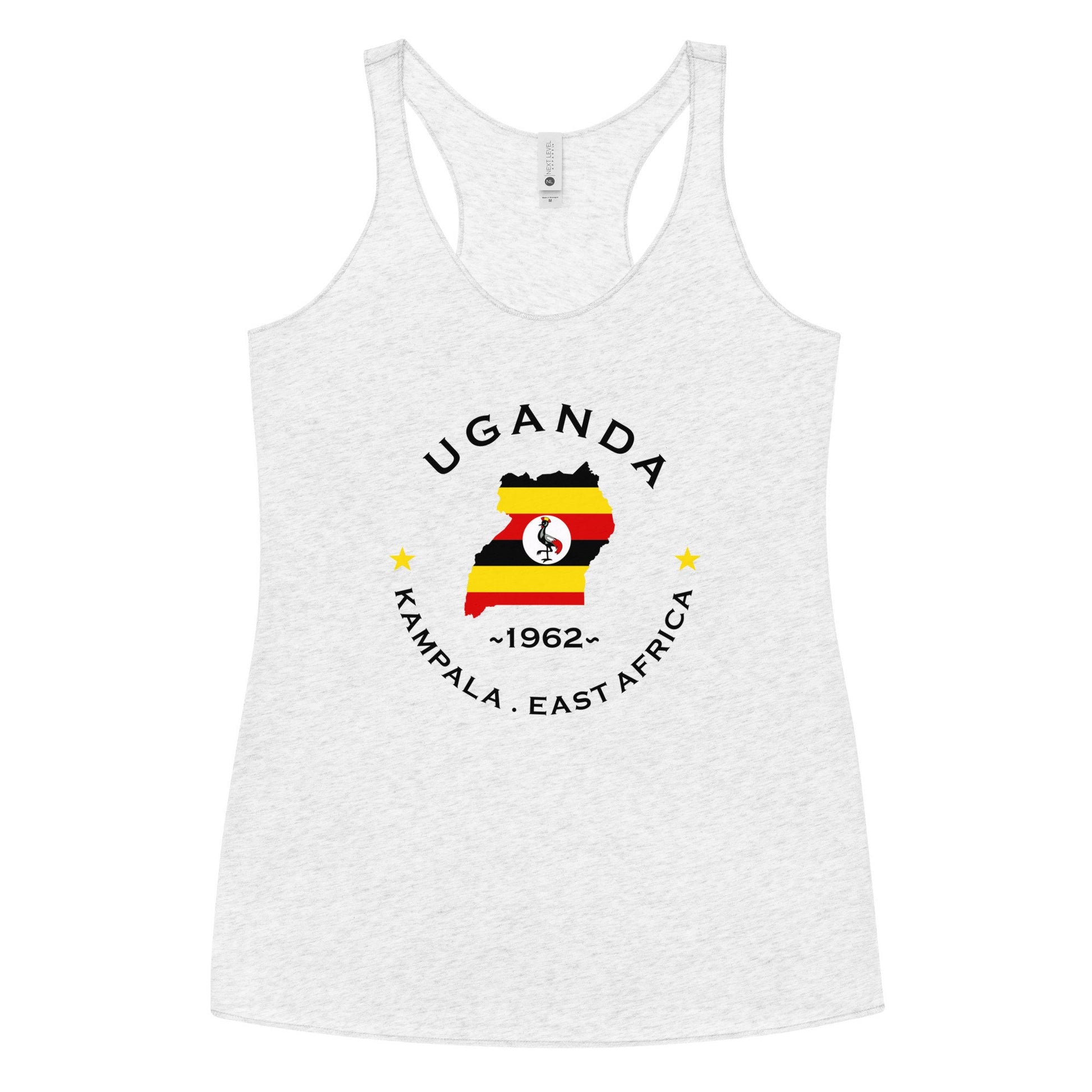 Ugandan Women&#39;s Racerback Tank