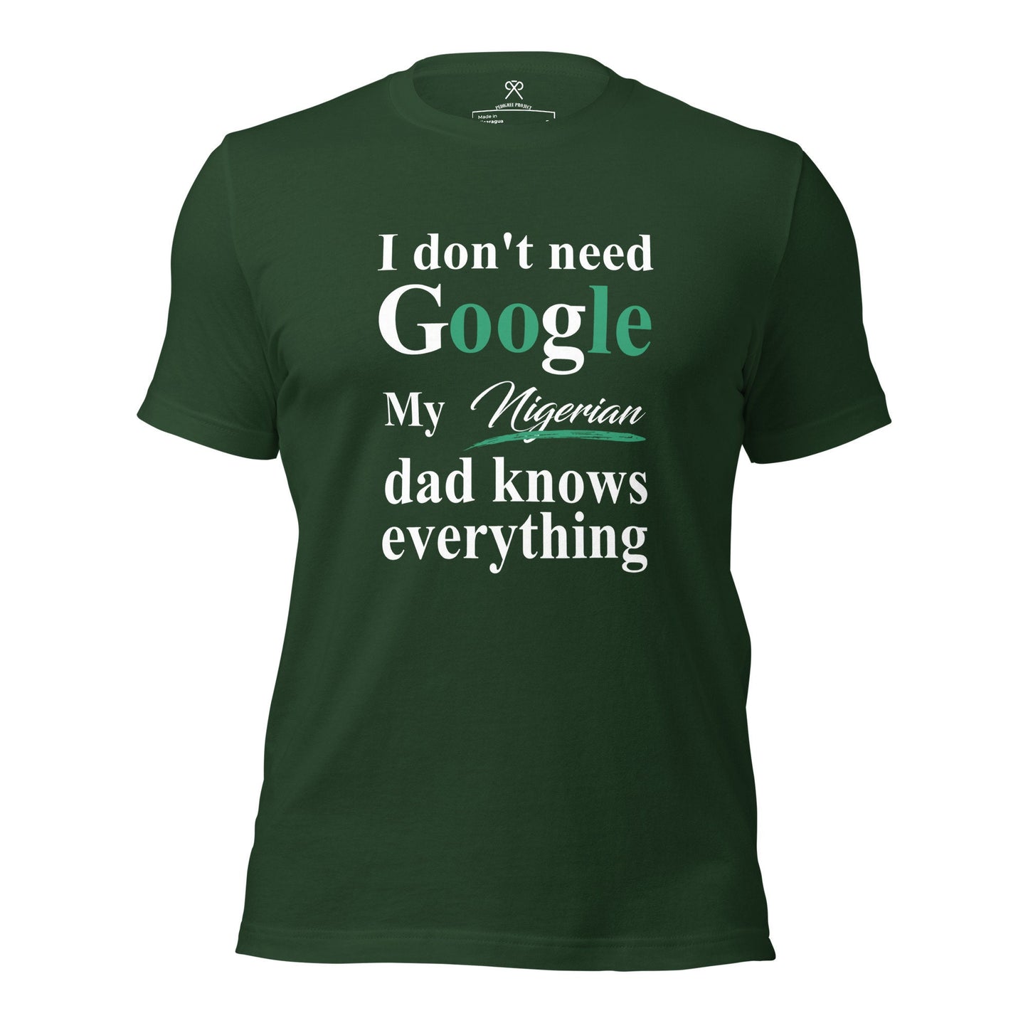 Nigerian Dad Tshirt, Funny Dad tshirt, African Dad Tshirt, Father&#39;s Day Tshirt, Couples Tshirt, African Couple.