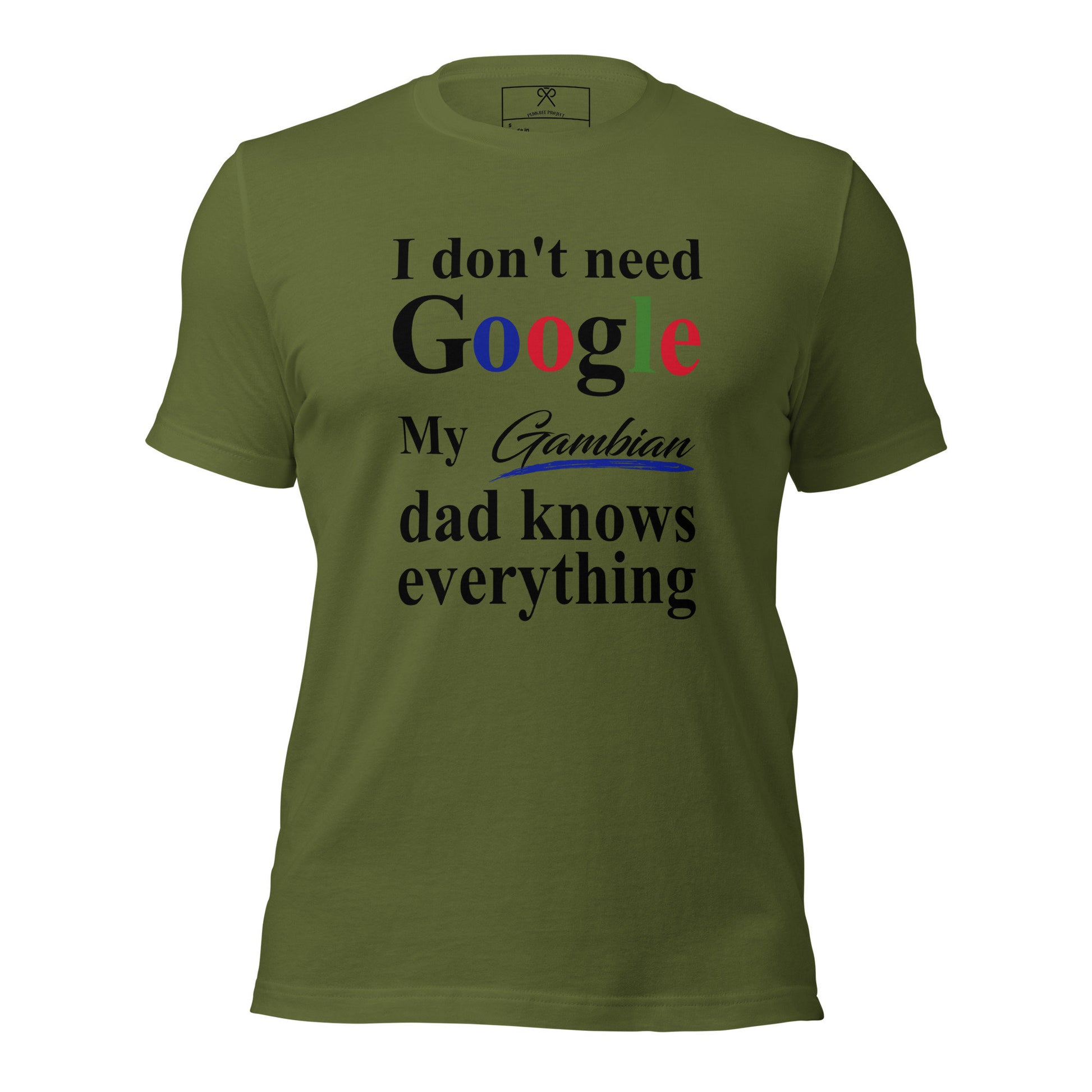 Gambian Dad Tshirt, Funny Dad tshirt, African Dad Tshirt, Father&#39;s Day Tshirt, Couples Tshirt, African Couple.