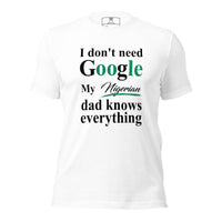 Nigerian Dad Tshirt, Funny Dad tshirt, African Dad Tshirt, Father&#39;s Day Tshirt, Couples Tshirt, African Couple.