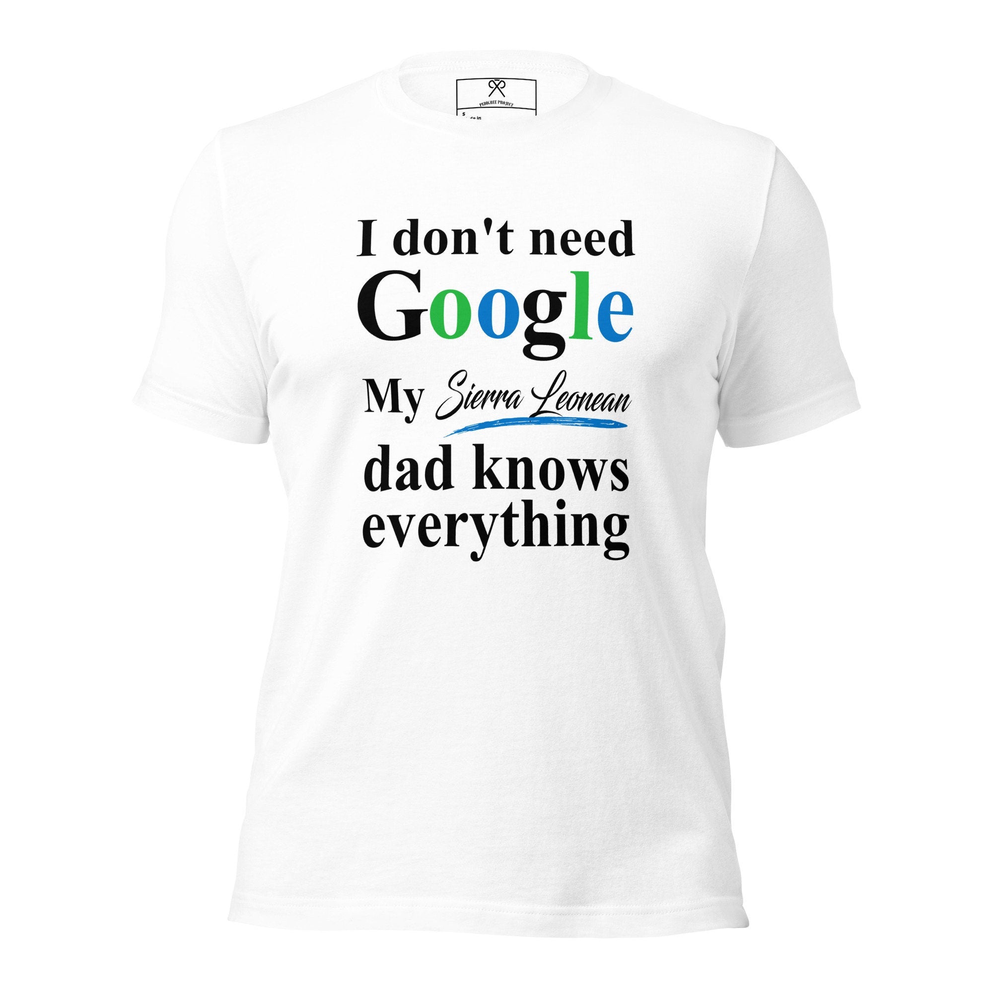 SIERRA LEONEAN Dad Tshirt, Funny Dad tshirt, African Dad Tshirt, Father&#39;s Day Tshirt, Couples Tshirt, African Couple.