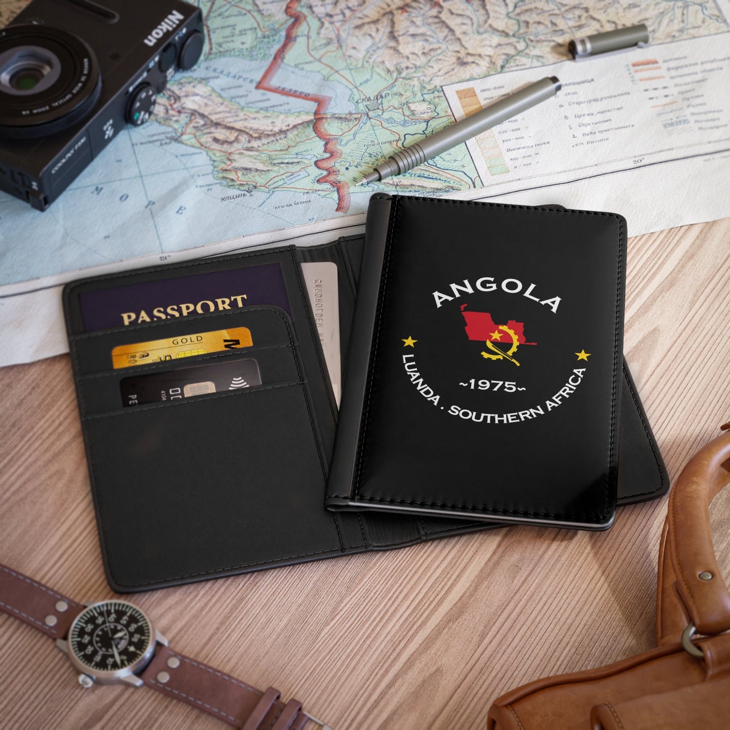 Angolian Passport Cover