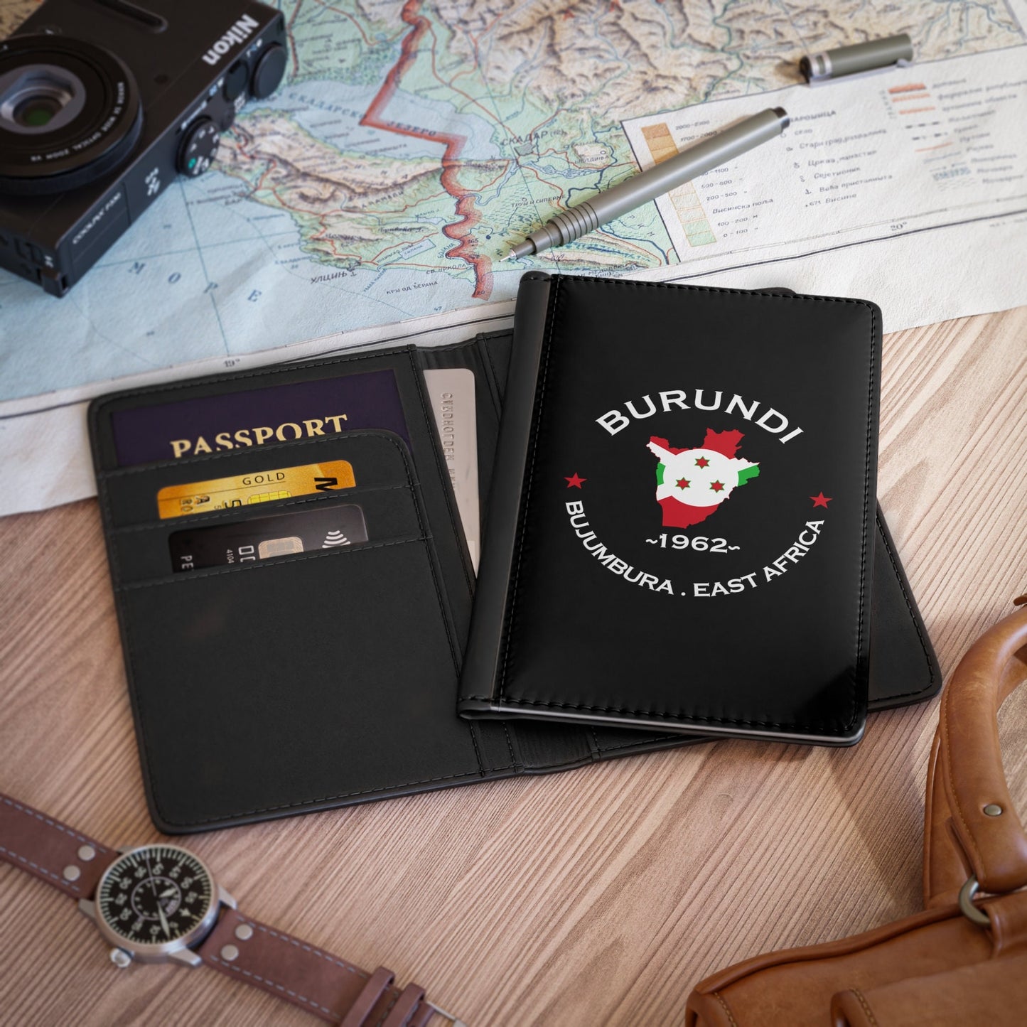 Burundi Passport Cover