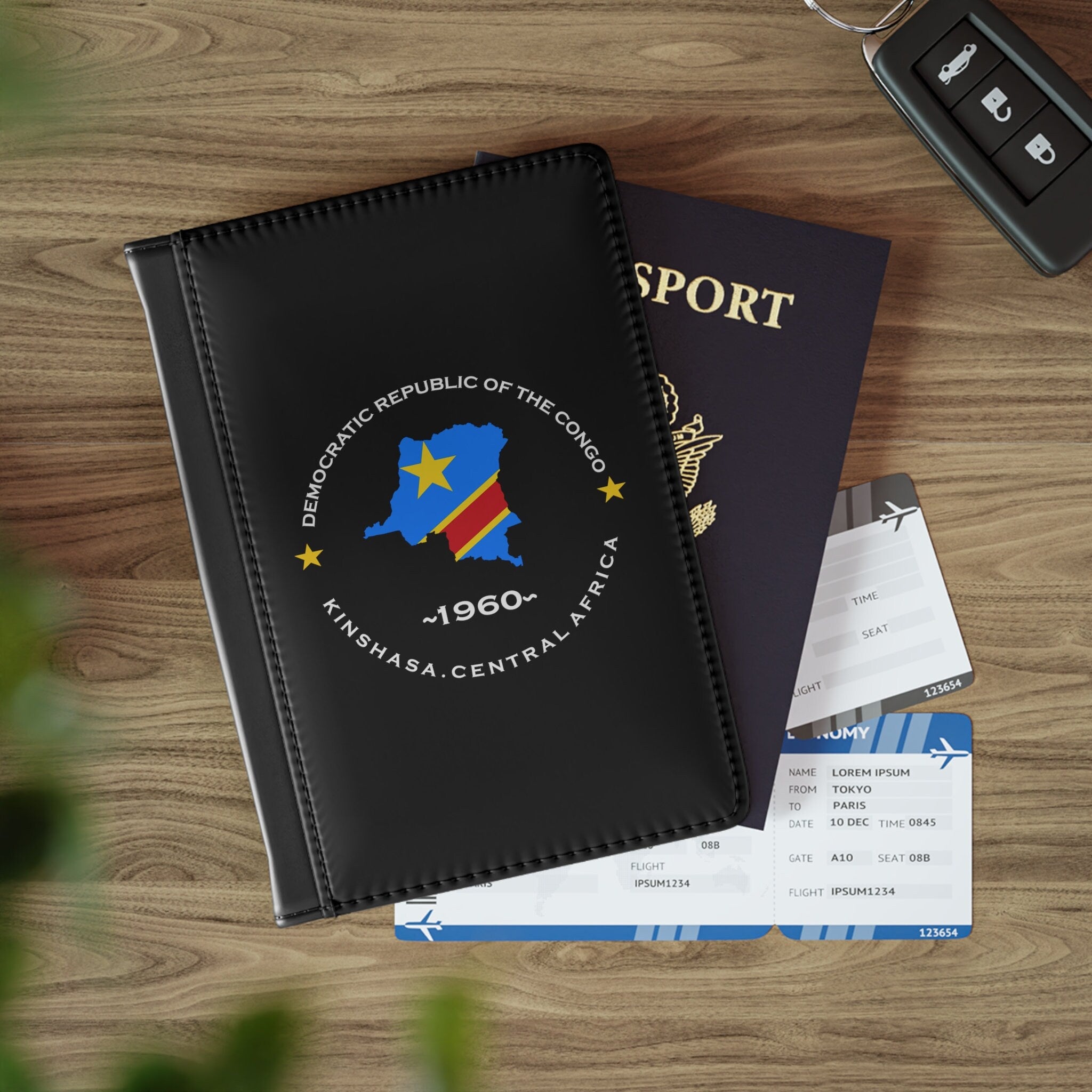 Democratic Republic of Congo Passport Cover